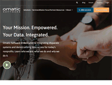 Tablet Screenshot of omaticsoftware.com